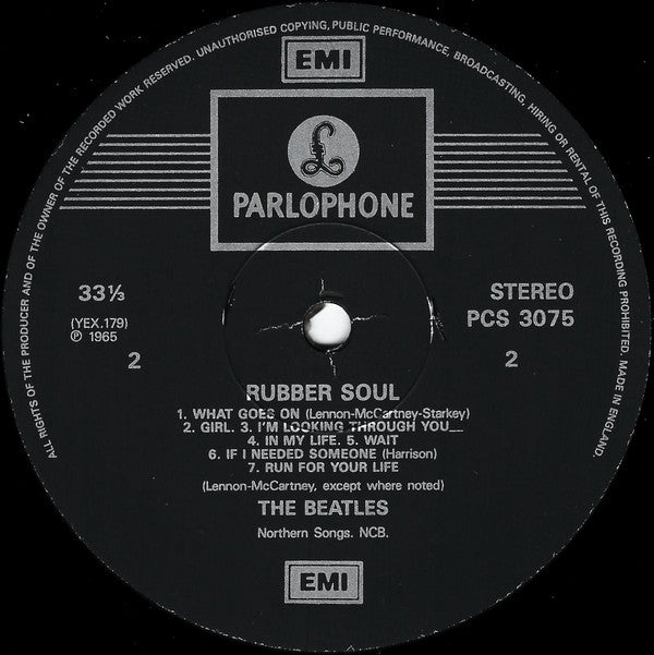 The Beatles -Rubber Soul