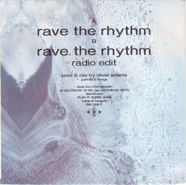 Channel X -Rave The Rhythm