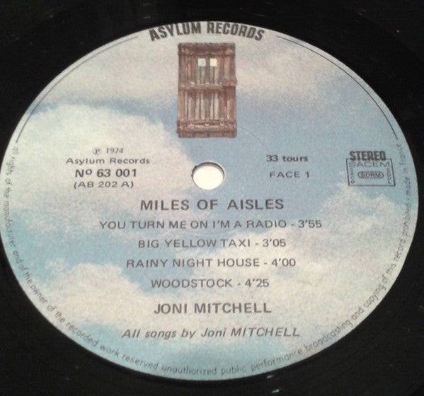 Joni Mitchell And The L.A. Express -Miles Of Aisles
