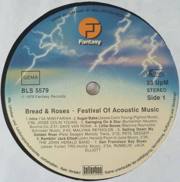 Various - Bread &amp; Roses: Festival Of Acoustic Music