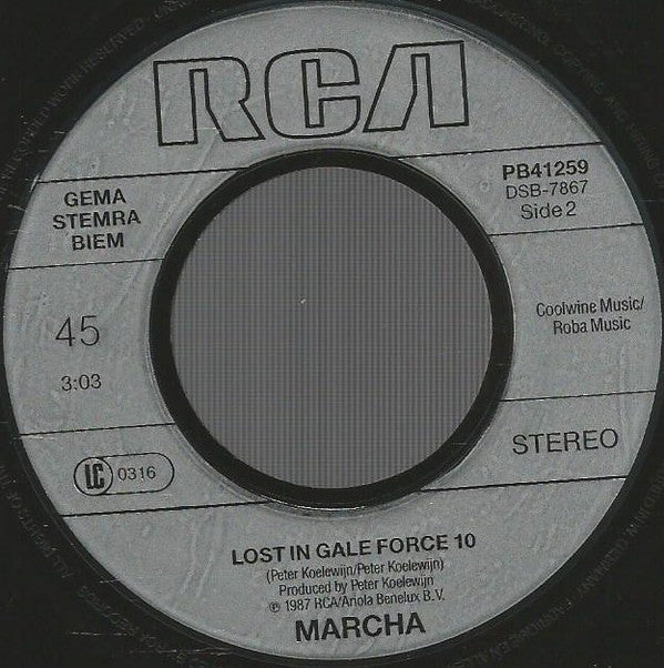 Marcha* -Rechtop In De Wind / Lost In Gale Force 10