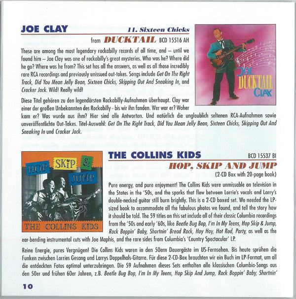 Various -That's What Makes The Jukebox Play (Highlights From Bear Family's Releases: Hillbilly & Rockabilly)