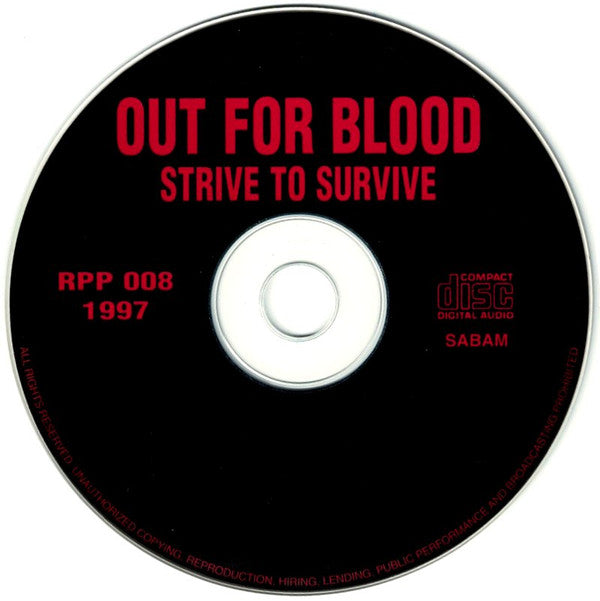 Out For Blood -Strive To Survive