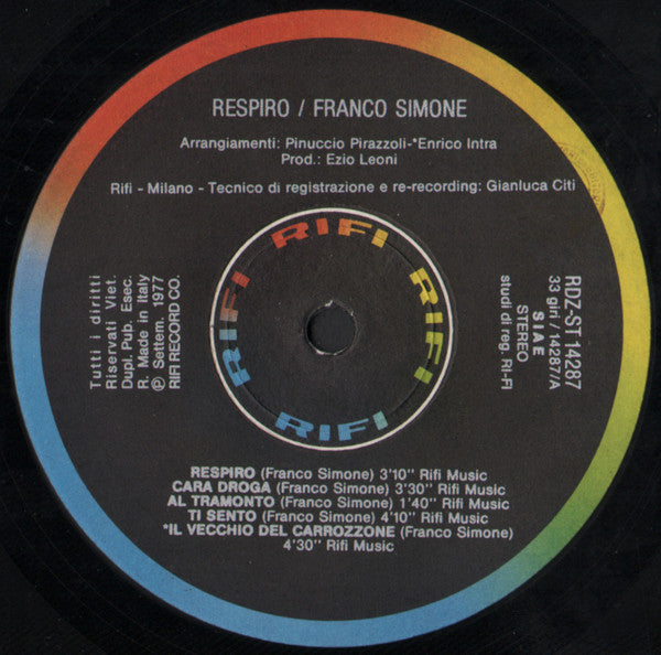 Franco Simone -Respiro