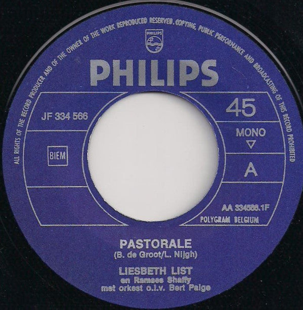 Liesbeth List Met Ramses Shaffy -Pastorale