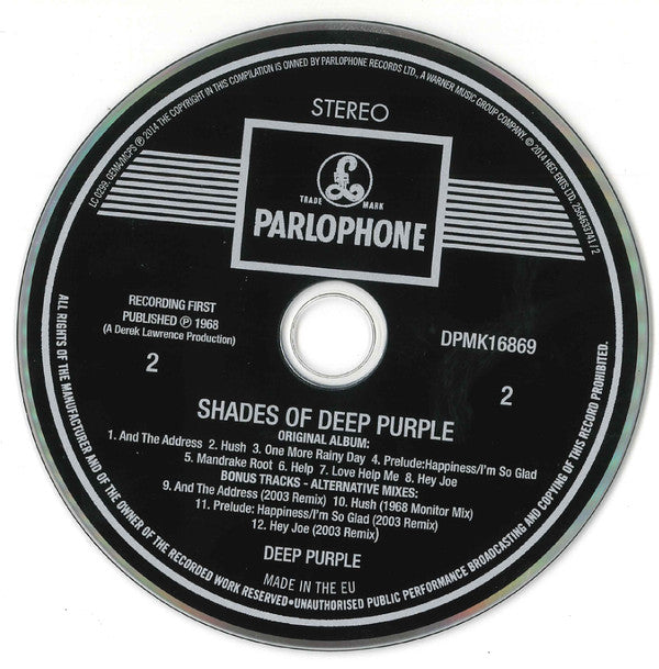 Deep Purple -Hard Road: The Mark 1 Studio Recordings 1968-69
