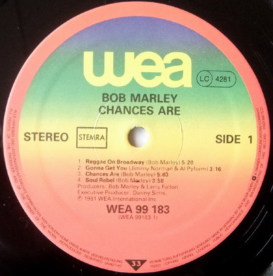 Bob Marley -Chances Are
