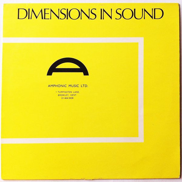Various -Dimensions In Sound