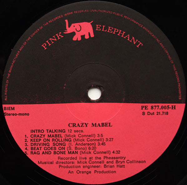 Crazy Mabel -Crazy Mabel