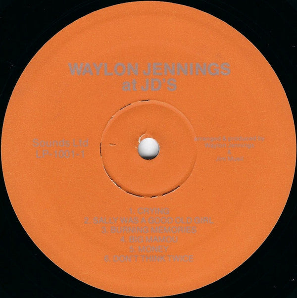 Waylon Jennings -At JD's