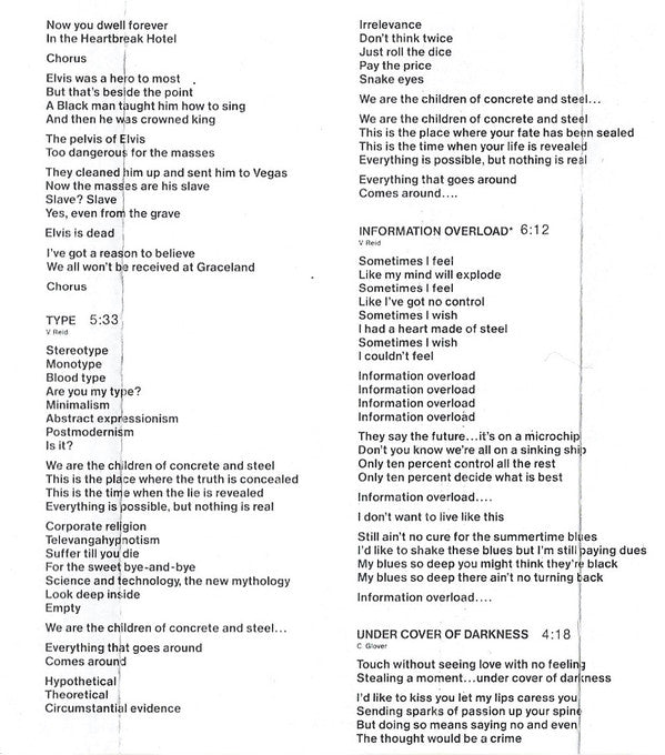 Living Colour - Time's Up