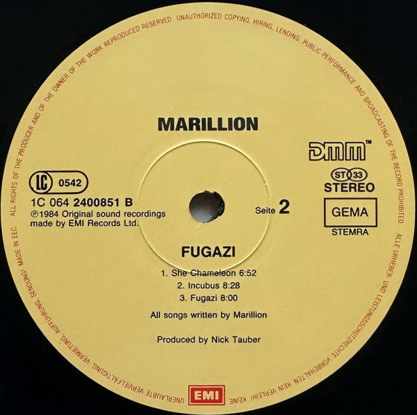 Marillion -Fugazi