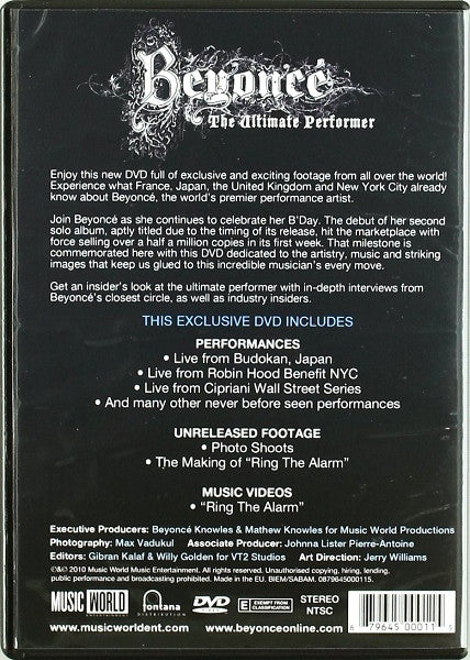 Beyoncé -The Ultimate Performer