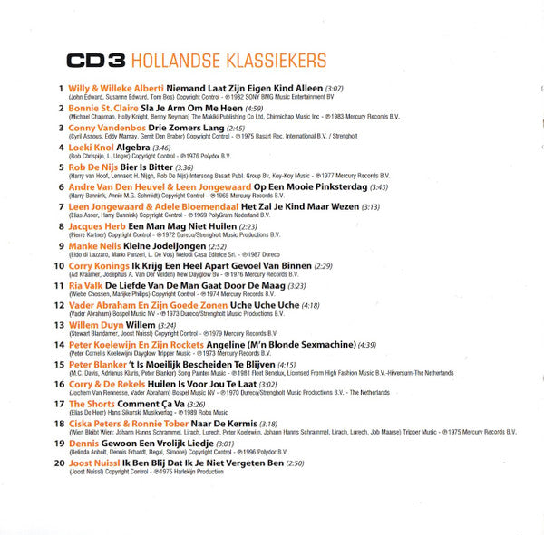 Various -100 Hollandse Klassiekers