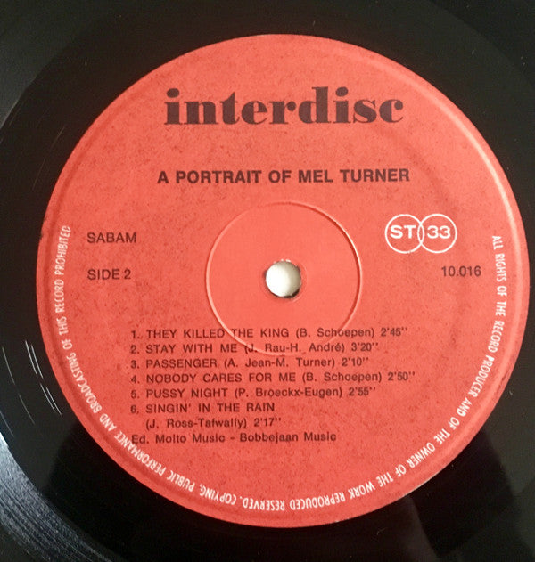 Mel Turner -A Portrait Of Mel Turner