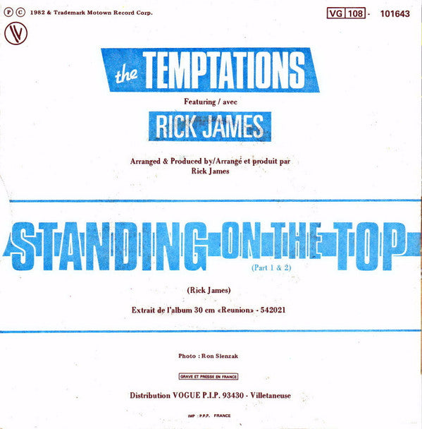 The Temptations Featuring Rick James - Standing On The Top