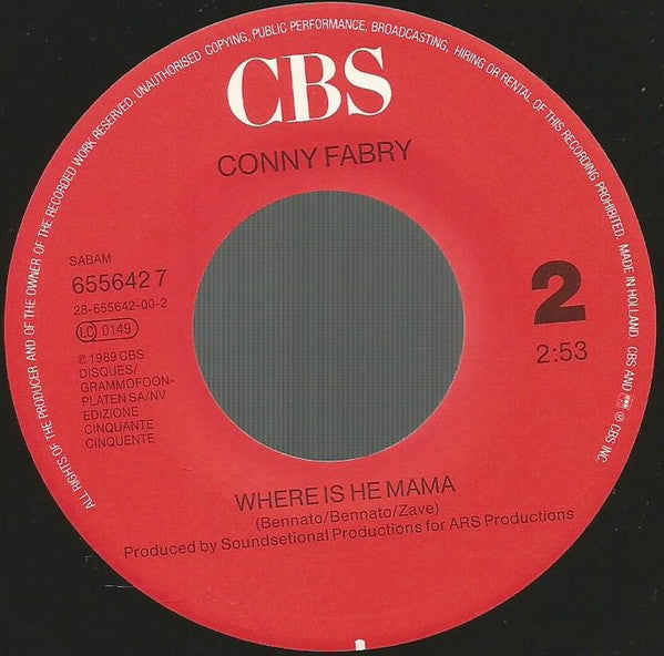 Conny Fabry -Jij Gekke Mama