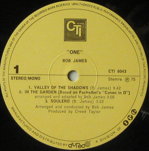 Bob James -One