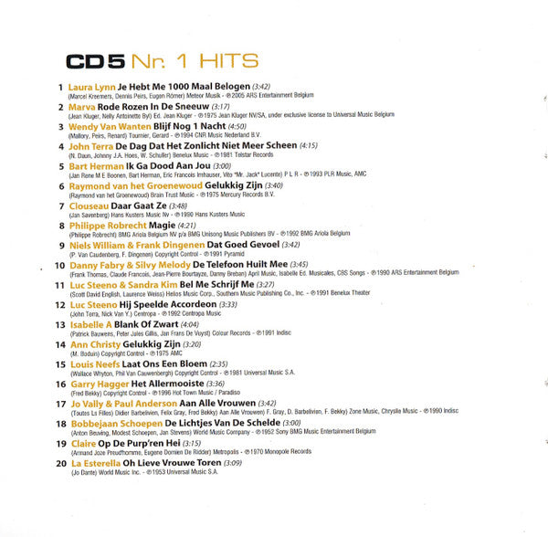 Various -100 Vlaamse Klassiekers