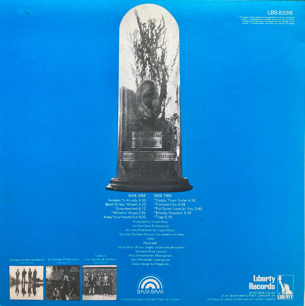 Aynsley Dunbar Retaliation* -Remains To Be Heard