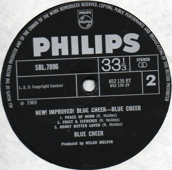 Blue Cheer - New! Improved! Blue Cheer