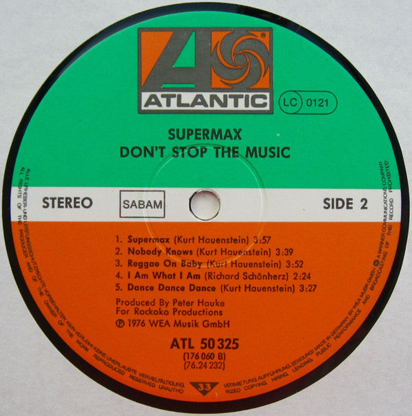 Supermax -Don't Stop The Music