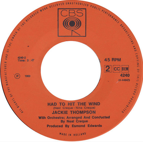 Jackie Thompson -Daddy Sang Bass