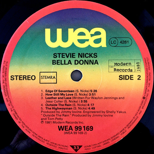 Stevie Nicks -Bella Donna