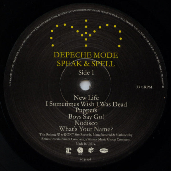 Depeche Mode - Speak &amp; Spell