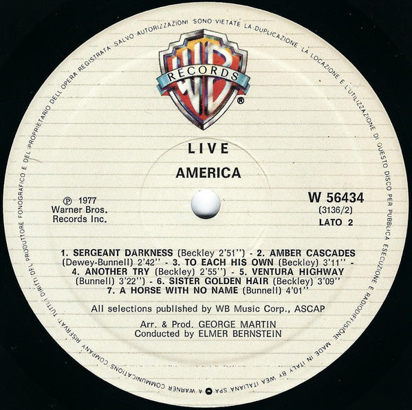 America (2) -Live
