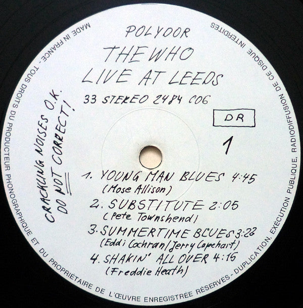 The Who -Live At Leeds