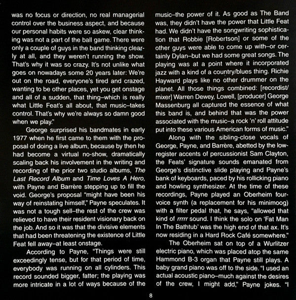 Little Feat - Waiting For Columbus