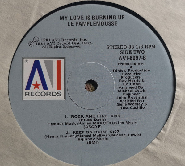 Le Pamplemousse -My Love Is Burning Up