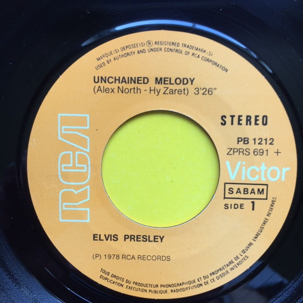 Elvis Presley -Unchained Melody