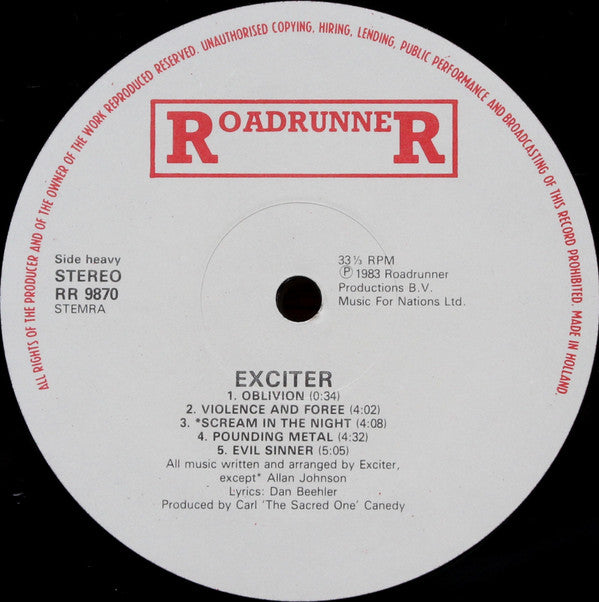 Exciter -Violence & Force