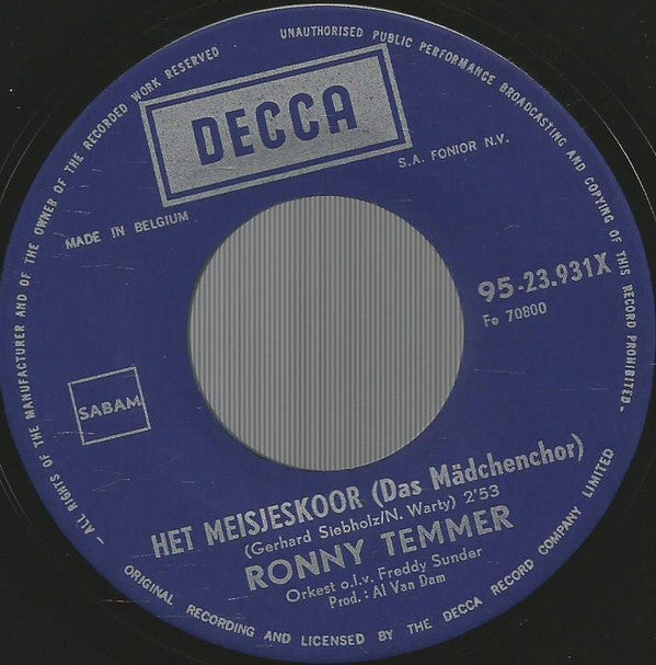 Ronny Temmer -Che Sara