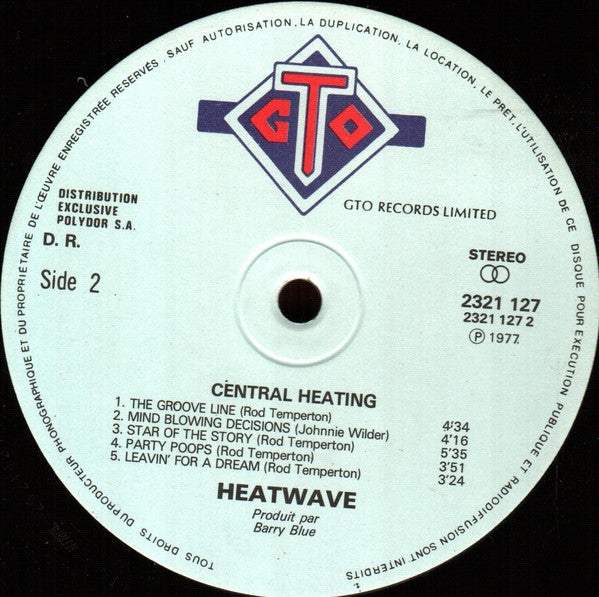 Heatwave - Central Heating