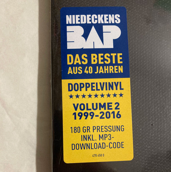 Niedeckens BAP* -Die Beliebtesten Lieder Vol.2 1999 - 2016