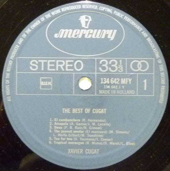 Xavier Cugat -The Best Of Cugat