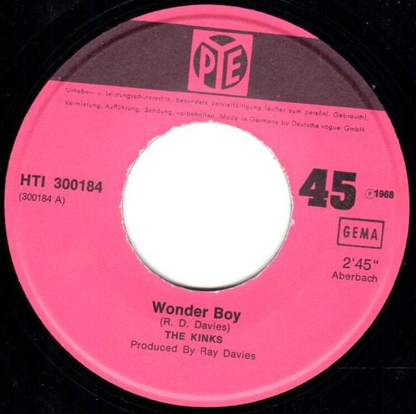 The Kinks -Wonder Boy