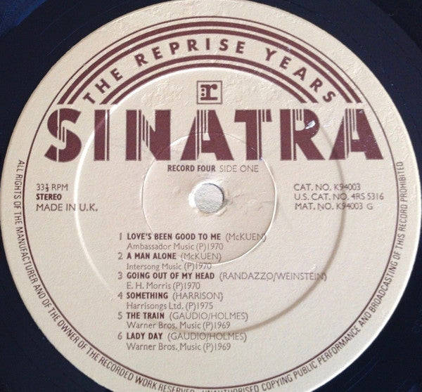 Frank Sinatra -Sinatra The Reprise Years