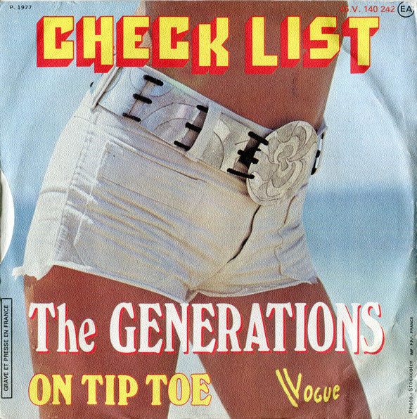 The Generations -Check List