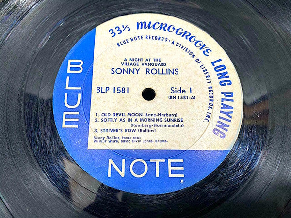 Sonny Rollins -A Night At The "Village Vanguard"