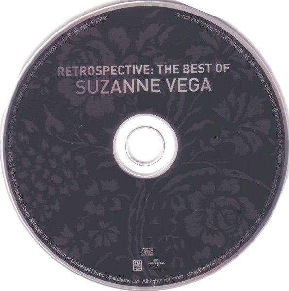 Suzanne Vega -Retrospective: The Best Of Suzanne Vega