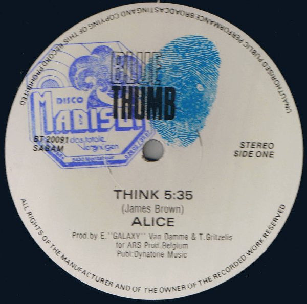 Alice (15) -Think