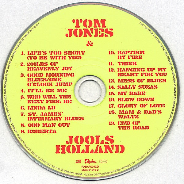 Tom Jones & Jools Holland -Tom Jones & Jools Holland