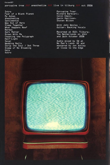 Porcupine Tree -Anesthetize