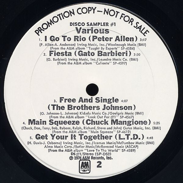 Various -Disco Sampler #1