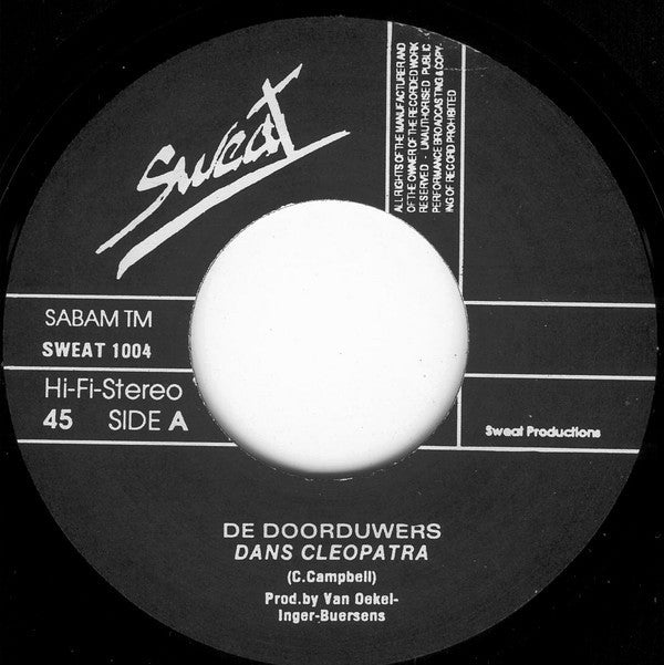 De Doorduwers -Dance Cleopatra / 't Gestoord Dansje