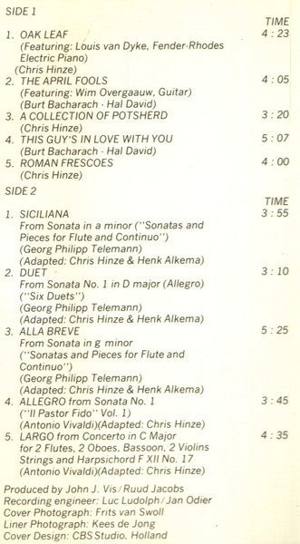 Chris Hinze -The Best Of Chris Hinze